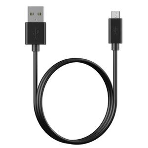 Black USB to Micro B Cable Cord
